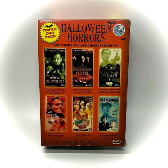 Halloween Horrors 9 Classics DVDs Lucifer Complex & Beyond Bermuda Triangle RARE - Picture 3 of 16